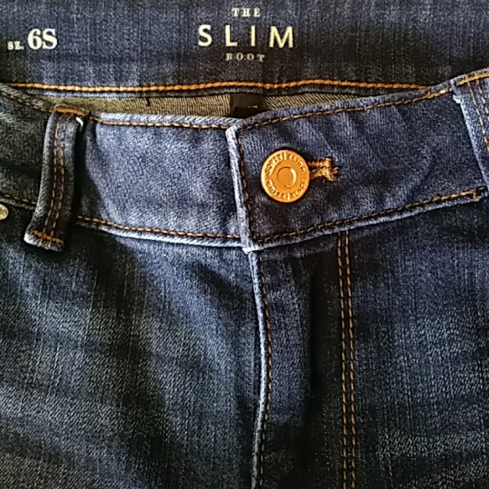 WHITE HOUSE BLACK MARKET Slim Boot Jeans